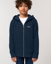 Lade das Bild in den Galerie-Viewer, Sweatjacke "WAVE" NAVY - Kids