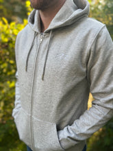 Lade das Bild in den Galerie-Viewer, SWEATJACKE "WAVE“ GRAU- UNISEX