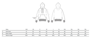 HOODIE "STAY SALTY" - light grey - UNISEX