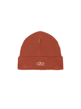 Lade das Bild in den Galerie-Viewer, FISHERMAN BEANIE &quot;WAVE&quot; STICKEREI - TERRA
