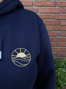 HOODIE "SUNSET" STICKEREI - UNISEX