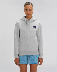 HOODIE "WHALE" STICKEREI - UNISEX